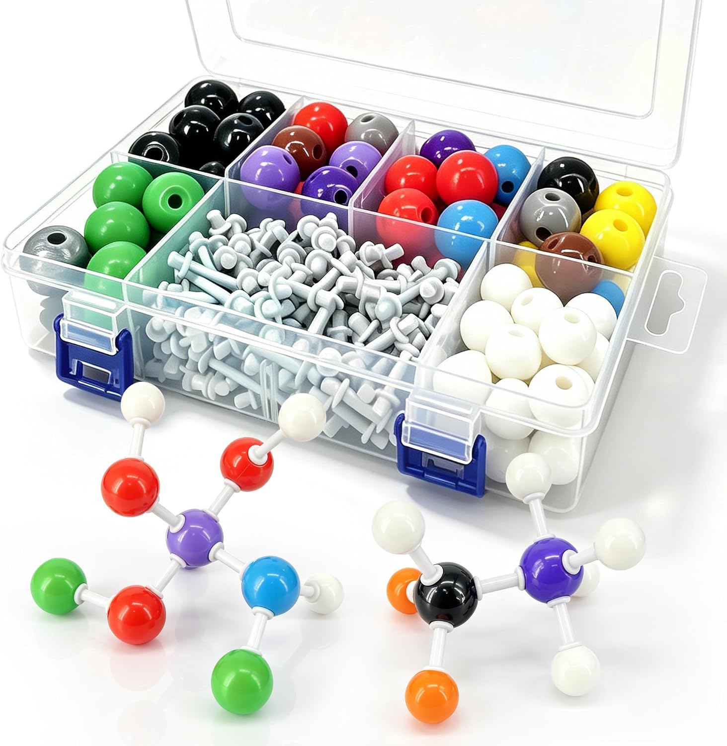 Molecular Model Kit(240 Pieces),Organic Chemistry Model Kit for Organic and Inorganic Chemistry Learning,Chemistry Set,A Fullerene Set